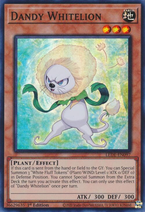 Dandy Whitelion [LEDE-EN097] Super Rare – GuuBuu Hobby