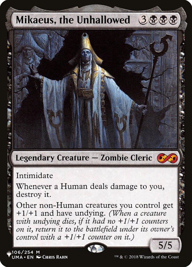 Mikaeus, the Unhallowed [The List]