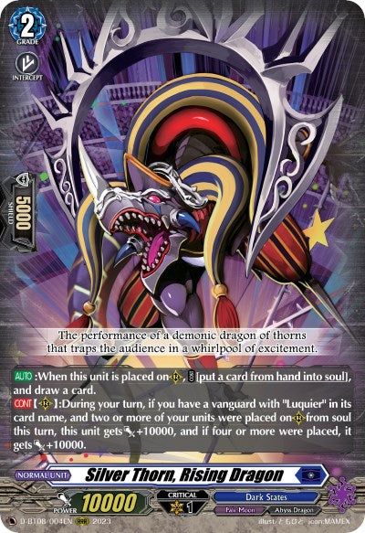 Silver Thorn, Rising Dragon (D-BT08/004EN) [Minerva Rising]