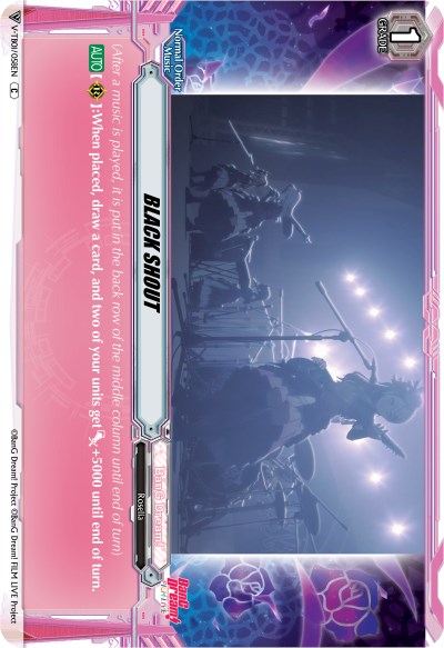 BLACK SHOUT (Parallel Foil) (V-TB01/058EN) [BanG Dream! FILM LIVE]