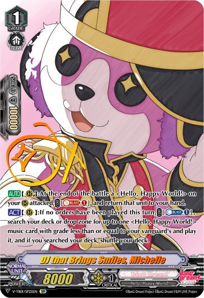 DJ that Brings Smiles, Michelle (V-TB01/SP25EN) [BanG Dream! FILM LIVE]