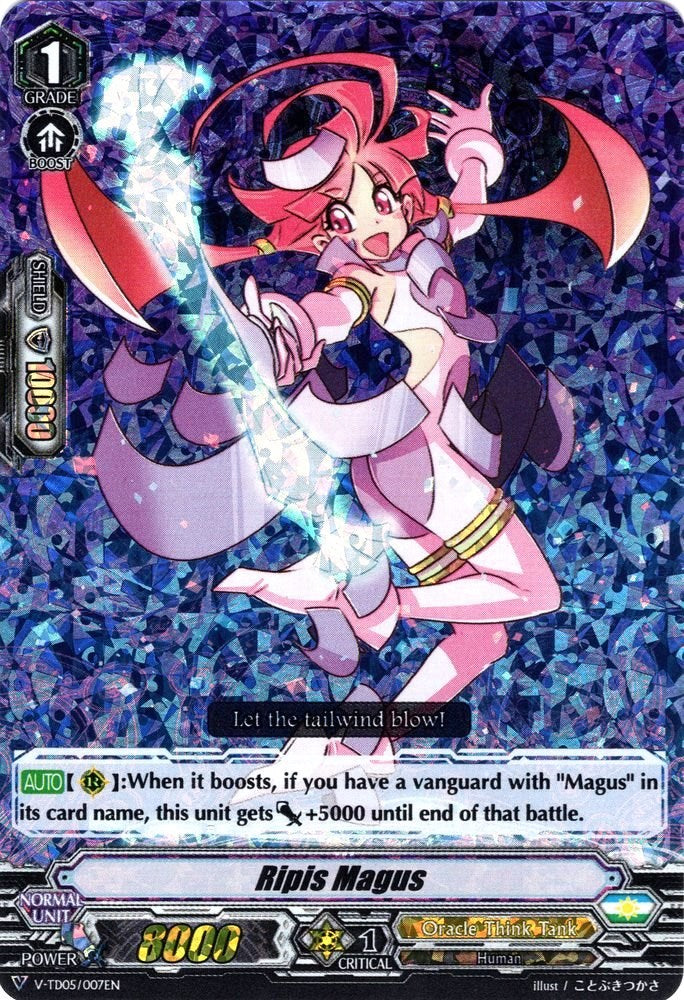 Ripis Magus (Parallel Foil) (V-TD05/007EN) [Misaki Tokura]
