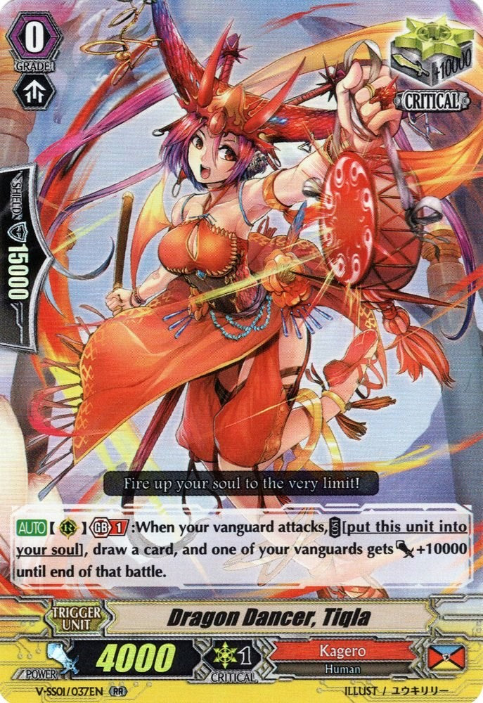 Dragon Dancer, Tiqla (V-SS01/037EN) [Premium Collection 2019]
