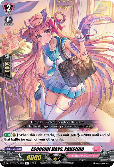 Especial Days, Faustina (D-LBT03/041EN) [Lyrical Monasterio: Summertime Memories!]