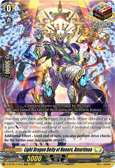 Light Dragon Deity of Honors, Amartinoa (D-BT06/019EN) [Blazing Dragon Reborn]