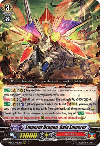 Emperor Dragon, Gaia Emperor (V-SS09/060EN) [Revival Selection]