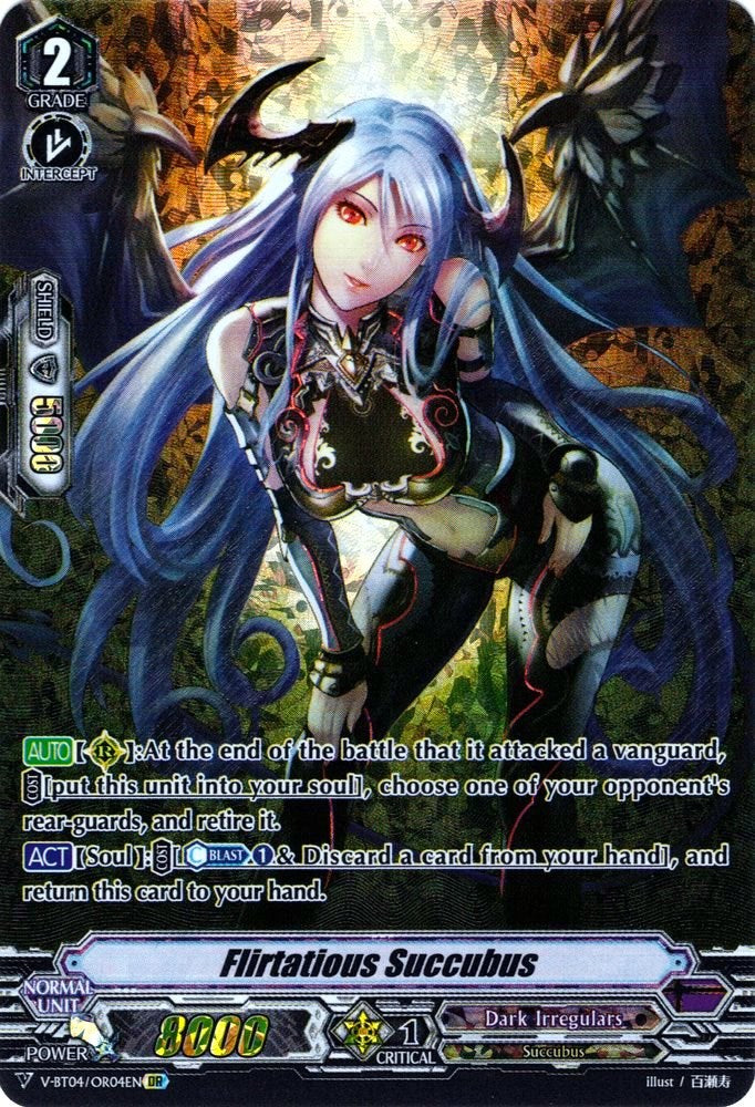 Flirtatious Succubus (V-BT04/OR04EN) [Vilest! Deletor]