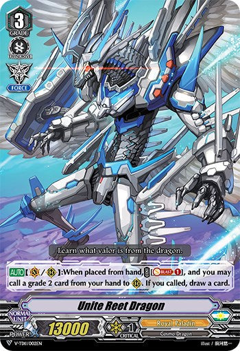 Unite Reet Dragon (Parallel Foil) (V-TD11/002EN) [Altmile]