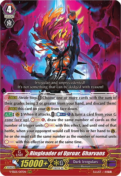 Ringleader of Uproar, Gharvans (V-SS05/017EN) [Premium Collection 2020]