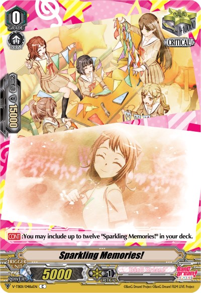 Sparkling Memories! (Poppin'Party) (Parallel Foil) (V-TB01/048aEN) [BanG Dream! FILM LIVE]