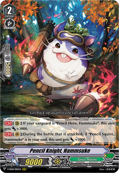 Pencil Knight, Hammsuke (V-SS08/082EN) [Clan Selection Plus Vol.2]